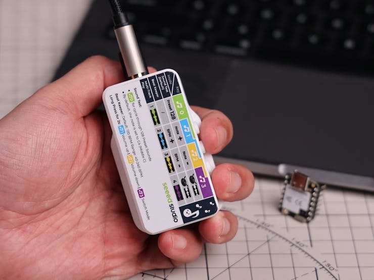 seeedstudio's tweet image. ✨ Imagine an AI storyteller that speaks, plays sound effects & projects visuals — all in real time! @the_cosmic_bee’s gpt-oss-20b Storyteller uses NVIDIA Jetson Orin AGX + our XIAO ESP32C3 MIDI Synth to turn voice prompts into immersive story sessions.
Fully local, featuring…
