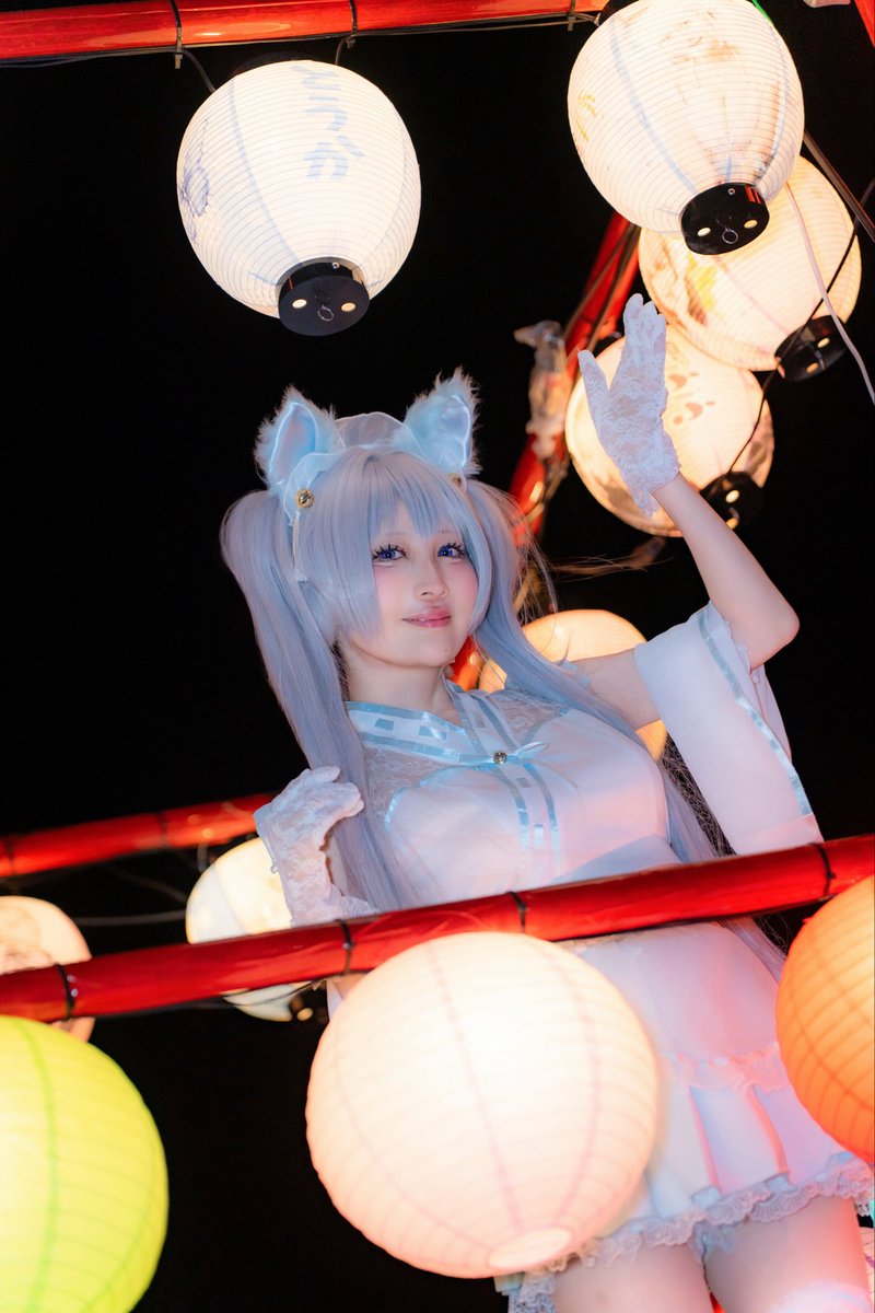 ko_riame0101's tweet image. 祭りの夜に🏮

#COSFESTREASURE
 #大洗海上花火大会 #千櫓祭