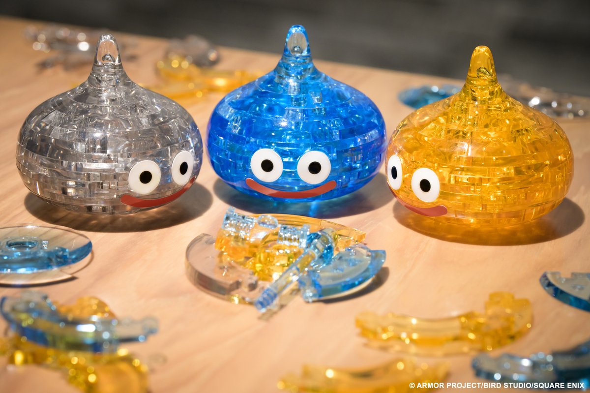 寒い季節はキラキラした小物を飾りたい…❄️

透明のピースを組み上げて作るスライムの立体ジグゾーパズルが予約受付中！

ピースごとに番号も振られているので、組み立て時も安心☺
完成したらクリスタルのように美しく輝くインテリアとして楽しめますよ✨

詳しくはこちら↓
sqex.to/RgxFH
