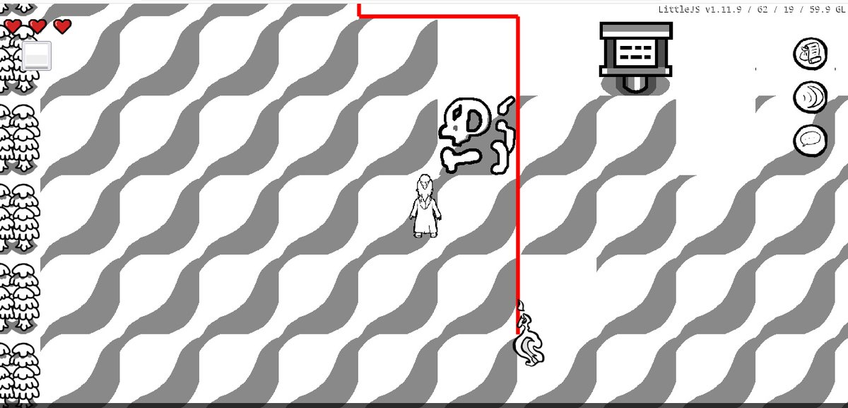Inhumanity_arts's tweet image. Today I implemented Enemy A.I. pathfinding using aStar pathfinding algorithm. I'm also stress testing the game's API hot wallet backend for low latency regions like Africa with slower internet speeds unlike US, Europe & Asia.
#devlog #gamedev #javascript #game #pixelart