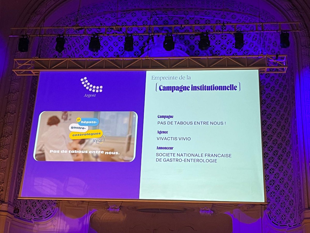 lafnim's tweet image. 👏 👏 👏 Un grand Bravo à toutes les agences de com adhérentes de la #FNIM, récompensées hier soir pour la 28e édition des Prix Empreintes de la Santé Créative !
@AACClive
🏆 ACTION D'ECLAT - VML HEALTH - @laumacom @VivactisGroup
➡️lnkd.in/eVSKc6Zx