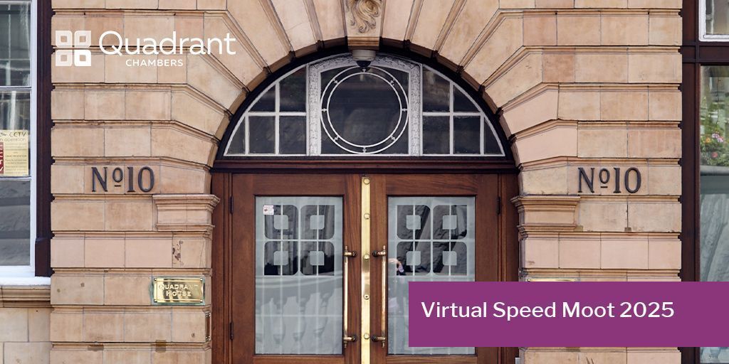 QPupillage's tweet photo. Registration Now Open: Quadrant Chambers Virtual Speed Moot 2025! 

For more information, please see here: https://t.co/GXH4Yl1G5u

#moot #speedmoot #quadrantchambersmoot #virtualmoot #students https://t.co/5Fh75lr96v