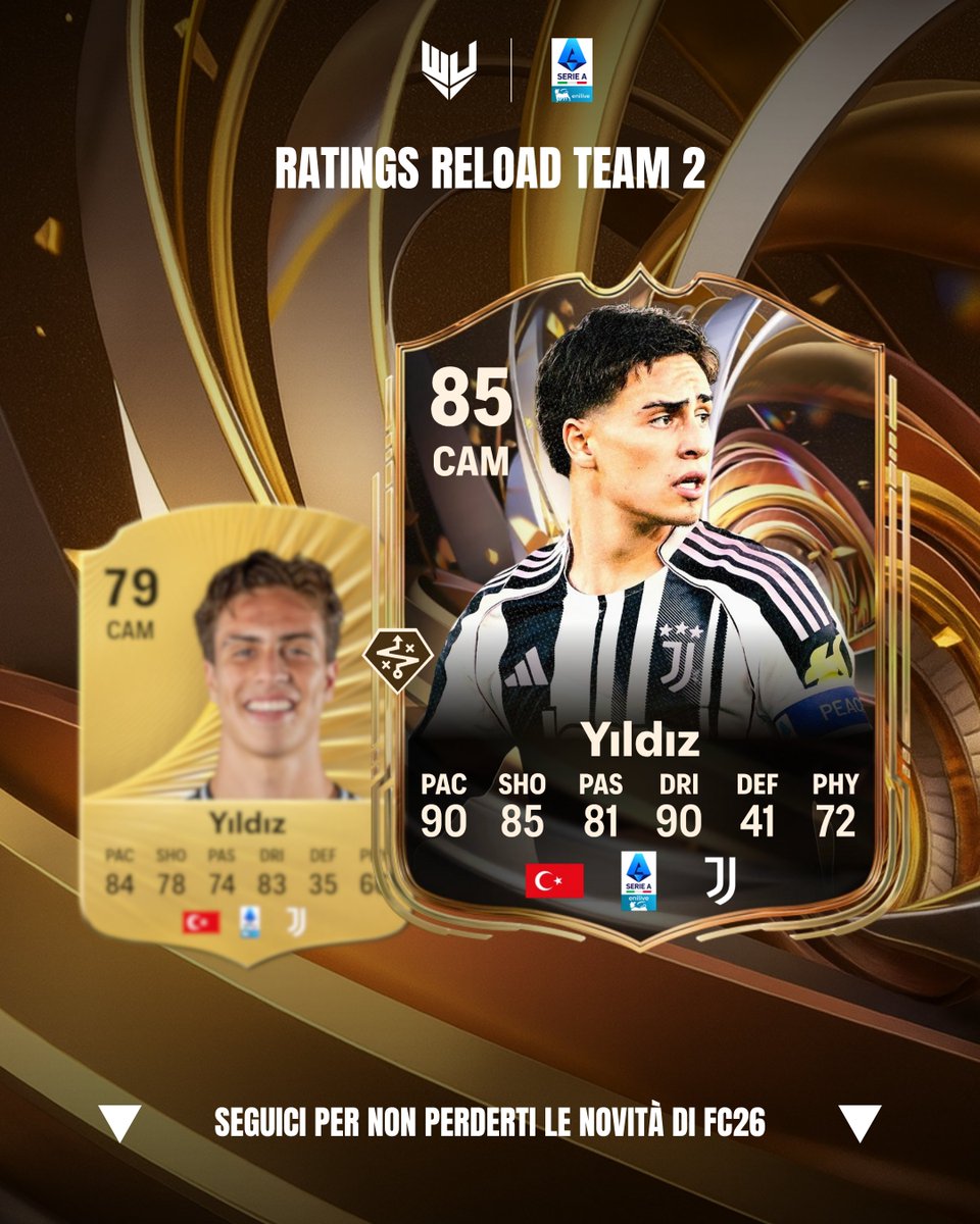 weareutita's tweet photo. Leo Messi + Kenan Yildiz 🔥
#RatingsReload x #FC26 

📢 ASY FUT https://t.co/H2ofX84kjl