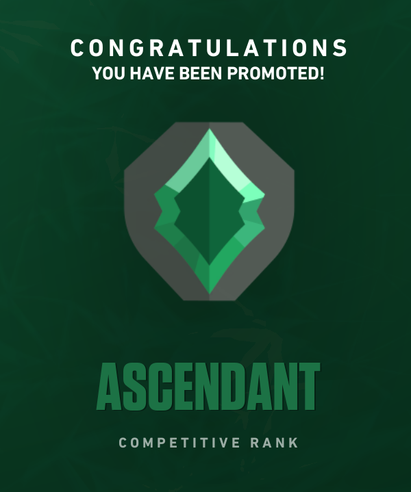 I don't got it like I used to but not a bad first act back for 3.5 years of not playing, 
silver -&gt; ascendant