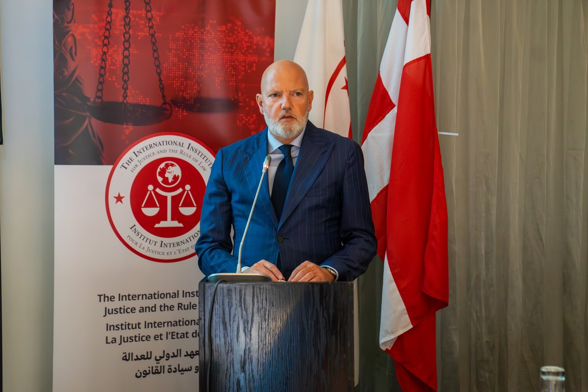 The IIJ was honoured to welcome <a href="/AdamRavnkilde/">Adam Ravnkilde</a>, CT Coordinator and Chief Adviser <a href="/DanishMFA/">Denmark MFA 🇩🇰</a> 🇩🇰, who attended a mock hearing and spoke at the closing ceremony alongside IIJ Executive Secretary <a href="/Steven_Hill_Law/">Steven Hill</a>. He highlighted 🇩🇰’s continued support to the IIJ and underscored the
