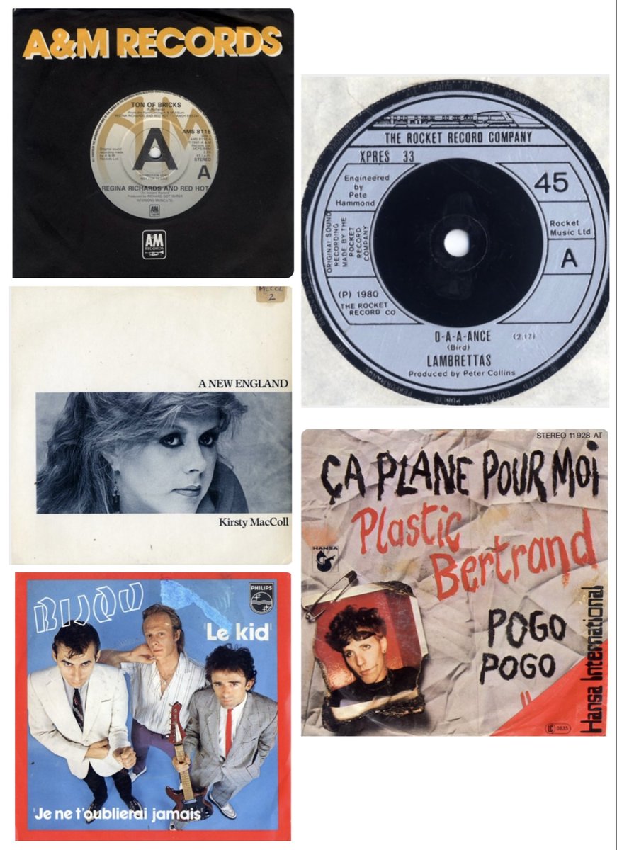 HiroshitheKnock's tweet image. ☁︎☁︎10/14新入荷☁︎☁︎

Bijou - Le Kid 7&quot;
Kirsty MacColl - A New England 7&quot;
Lambrettas - D-a-a-ance 7&quot;
Plastic Bertrand - Ça Plane Pour Moi 7&quot;
Regina Richards and Red Hot - Ton Of Bricks 7&quot;

#rocknroll #70spunk #modrevival #powerpop #ukrock

urbanenemy.theshop.jp