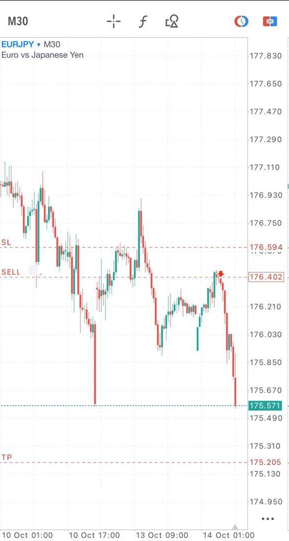 Starting the week on a good note.

EURJPY, sent it to the family also.

#FORTITUDE &amp; #GRIT.