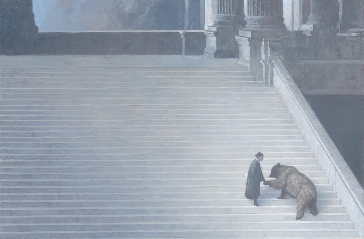 today_drawings's tweet image. &amp;lt;곰과 그녀의 변호사&amp;gt;, 숀 탠