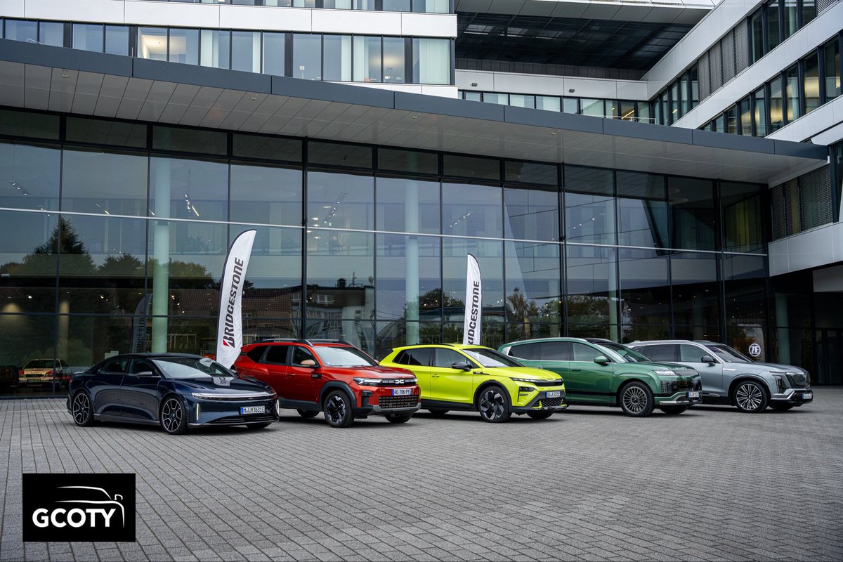 sidpatankar's tweet photo. Category winners for 2026 #GCOTY:
1. Budget (new catgeory): Dacia Bigster
2. Compact: Škoda Elroq
3. Premium: Hyundai IONIQ 9
4. Luxury: Cadillac Vistiq
5. Performance: Lucid Air Sapphire
Proud to be on the jury again. Votes in round 2 will find ultimate winner of #GCOTY2026
SVP https://t.co/rXSenF6K54