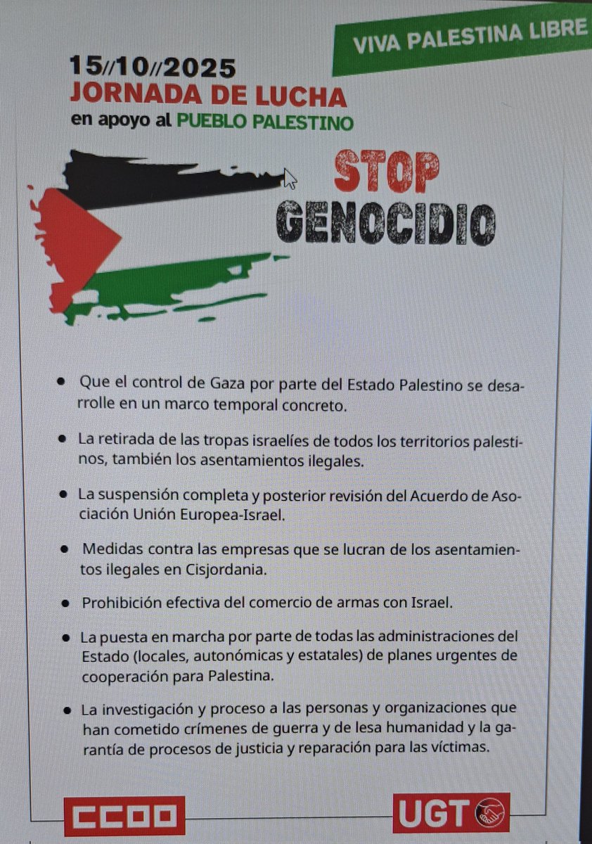 Mañana en todos los centros de trabajo, protestamos. ¡Únete!