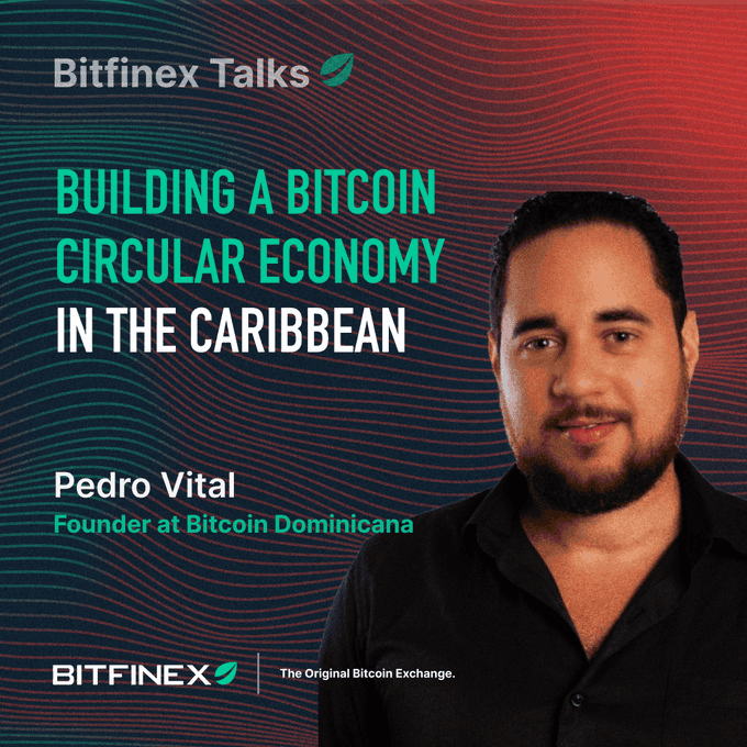 bitfinex_asia's tweet photo. 多明尼加人天性去中心化。

@btcdominicana 和 @pvitalg 正在把這份精神化為真正運作的比特幣經濟，讓人們可以儲蓄、消費，並迎接來自世界各地的比特幣使用者。 https://t.co/Bus1WsPVQr
