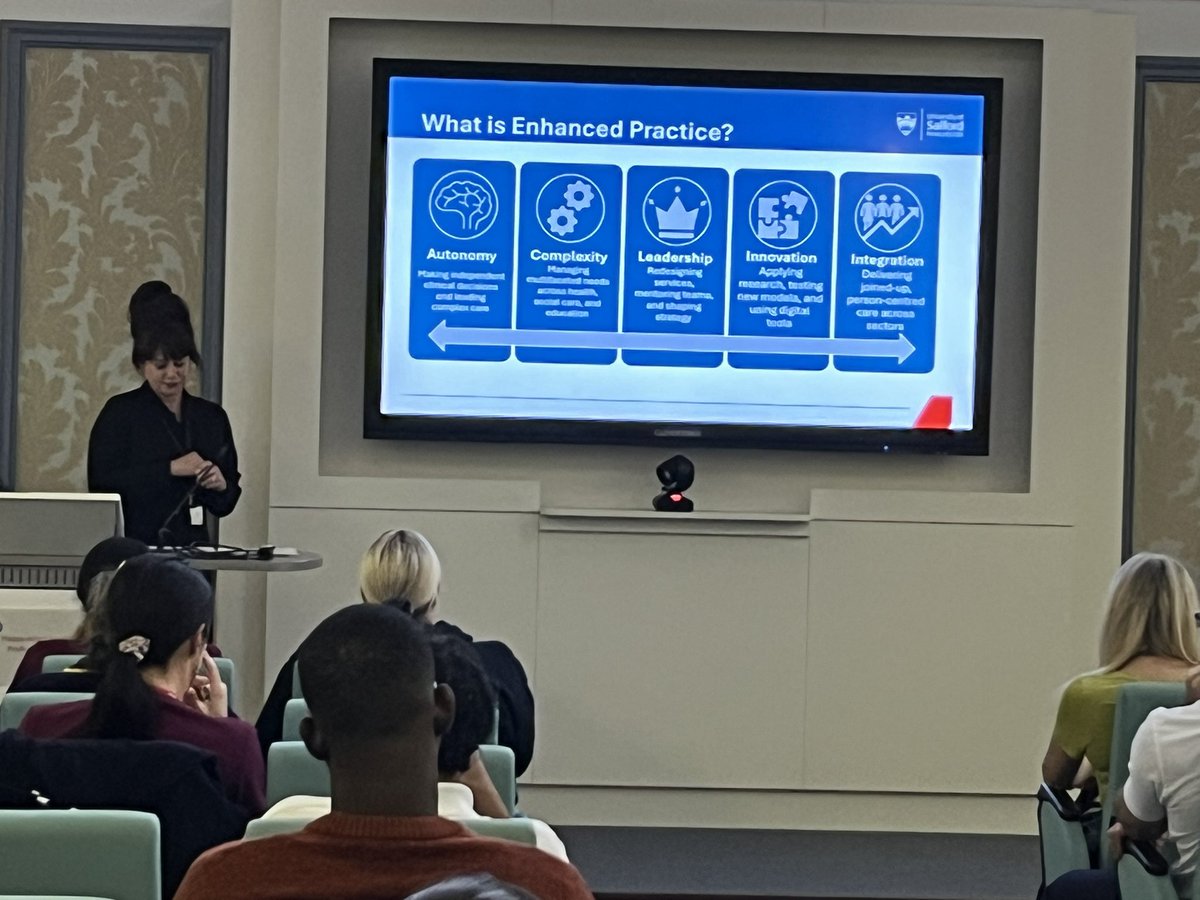 Danielle Hogg presenting an important career development pathway for AHPs #EnhancedPractice <a href="/WHHNHS/">WHH 🏥</a> <a href="/WHHAHPs/">WHH AHPs</a> #AHPsDay <a href="/RadiologyWhh/">Radiology WHH</a>