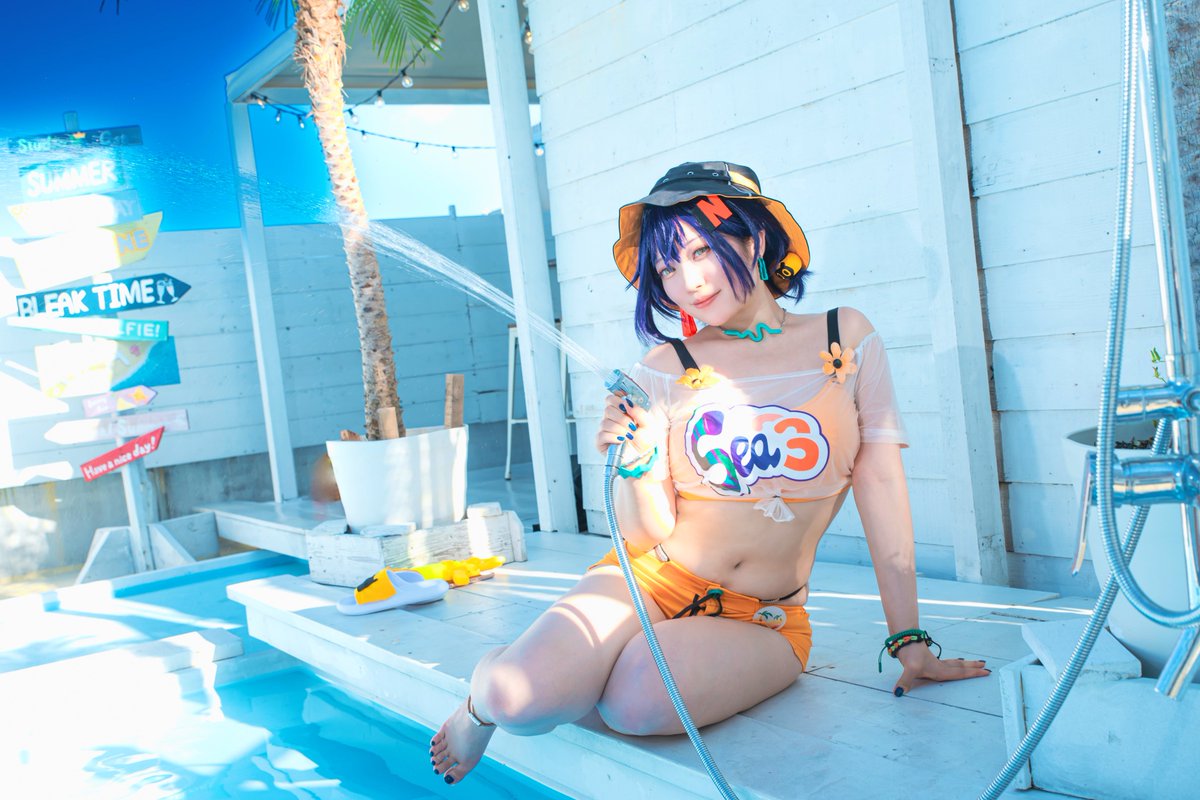 cosplay ￤コスプレ

ゼンレスゾーンゼロ リン（水着ver.）
      - 遅れてきた波の花たちに -

Photo by <a href="/peeeta_a/">🐾ぺたぺたぺえた🐾</a> 

#zzzero  #ゼンゼロ