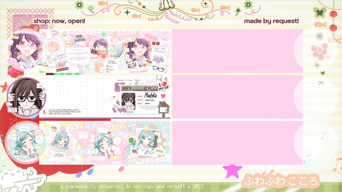 monanity's tweet image. ₊˚ /ᐠ⑅⸝⸝⑅ᐟ\
‧₊( ˶◝ ·̫ ◜˶ ) help retweet? tysm! 💗
᭄(ゔ♡ど) halo aku kembali open request layout lagi with 15 slot only! bisa langsung dm ya buat form nyaa atau mau tanya" boleh banget &amp;gt;___&amp;lt; yuk jajaaan 

#zonauang #zonaba