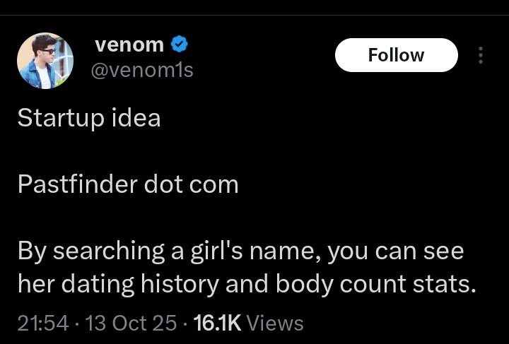 WhY dO yOu hATe meN, feMINism aGAinst oUR culTUrE, mALe LoNElinEss ePIDemiC
Booohoooo 🤡