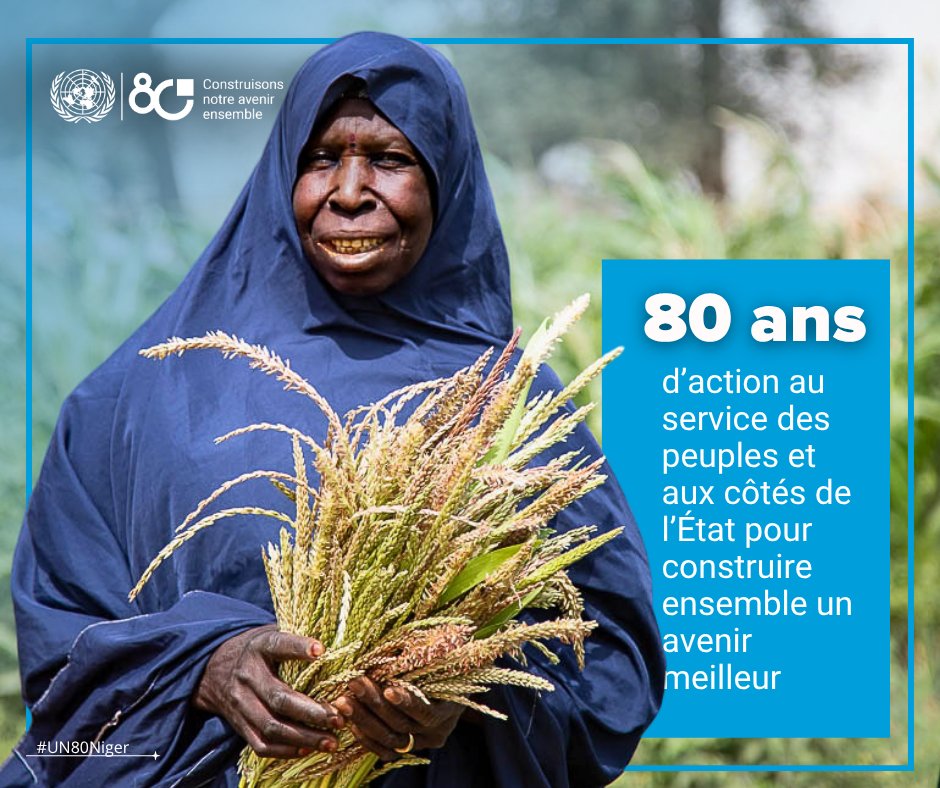 SNU_Niger's tweet image. 80 ans d’engagement : ensemble, nous construisons des solutions durables pour tous.
#UN80Niger #OneUN #RanarUN