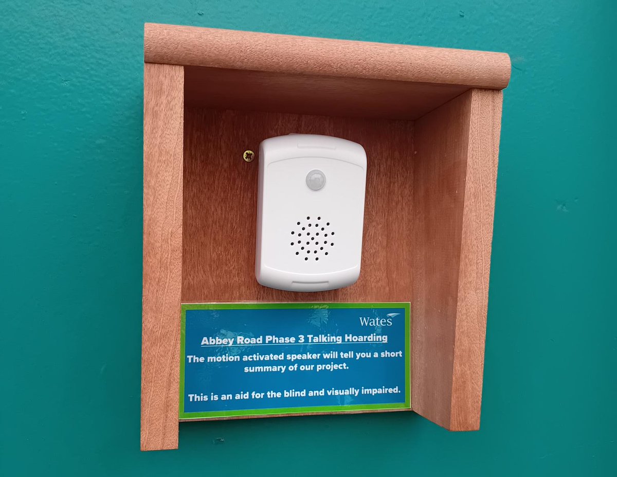 ccsbestpractice's tweet image. Thanks to @WatesGroup for providing a best practice initiative on a talking hoarding. Read more about this here: ccsbestpractice.org.uk/entries/talkin… #ccshub