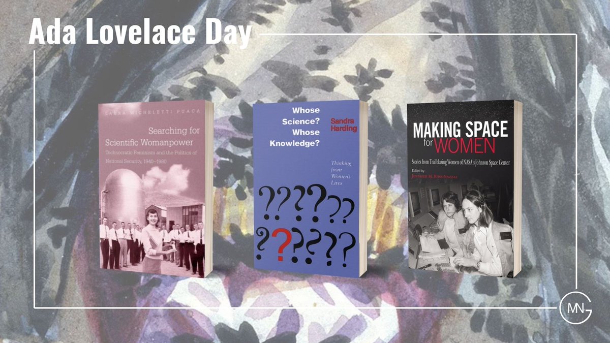 🧪Today we celebrate Ada Lovelace Day, honouring the pioneers who proved that innovation knows no gender and inspiring the next generation of women in STEM. 
<a href="/MNGUP_Books/">MNG - University Presses</a> <a href="/amermathsoc/">American Mathematical Society</a>
#AdaLovelaceDay #WomenInSTEM
