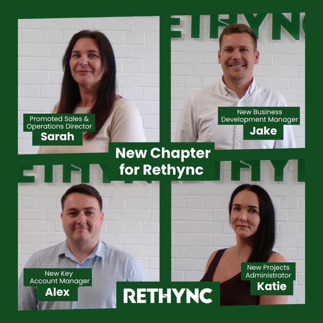 RethyncLtd's tweet image. Rethync doubles growth, welcomes new team members &amp;amp; launches a Sales &amp;amp; Operations department led by Sarah Allen as we expand into new sectors across the UK.

📖 Read more: shorturl.at/h6UkG

#SteelHoarding  #ConstructionUK  #Rethync