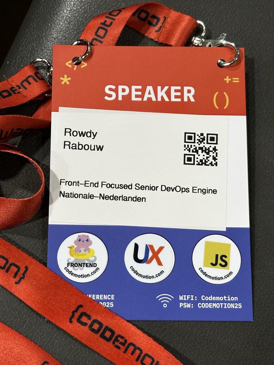 At <a href="/CodemotionIT/">Codemotion</a> Milan I’m an engine 😬 #CodemotionMilan