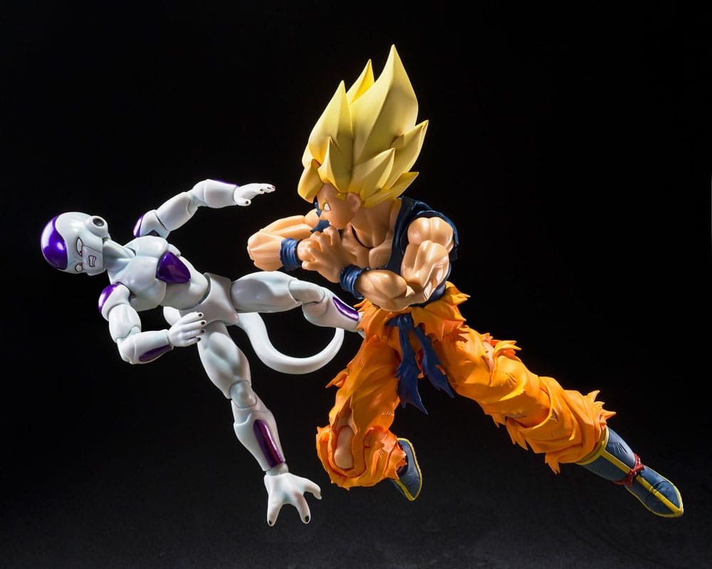 HobbyFigures's tweet photo. From Dragon Ball Z comes a completely newly sculpted #SHFiguarts figure of Son Goku (Fighter of Rage) from the #Frieza arc!
Available to preorder &amp; can be paired with Frieza Fourth Form

Son #Goku - https://t.co/jnNIogKl8V

Frieza Forth Form - https://t.co/vAIhOD1f3o

#DragonBall https://t.co/uyV8z7Zs2s