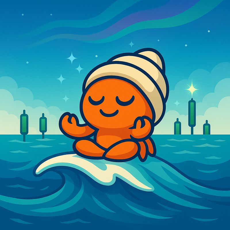0x_bitcrab's tweet photo. 🌊🦀 Another day, another wave, Crab Army.
Some days we pump, some days we chill — but we never stop moving forward. 💎
Because real strength isn’t in timing the tide… it’s in becoming the tide. 🚀

Stay crabby, stay unshakable. 🌞

#BitCrab #CrabArmy #DeFiVibes #StayCrabby https://t.co/djEgIrLAFf