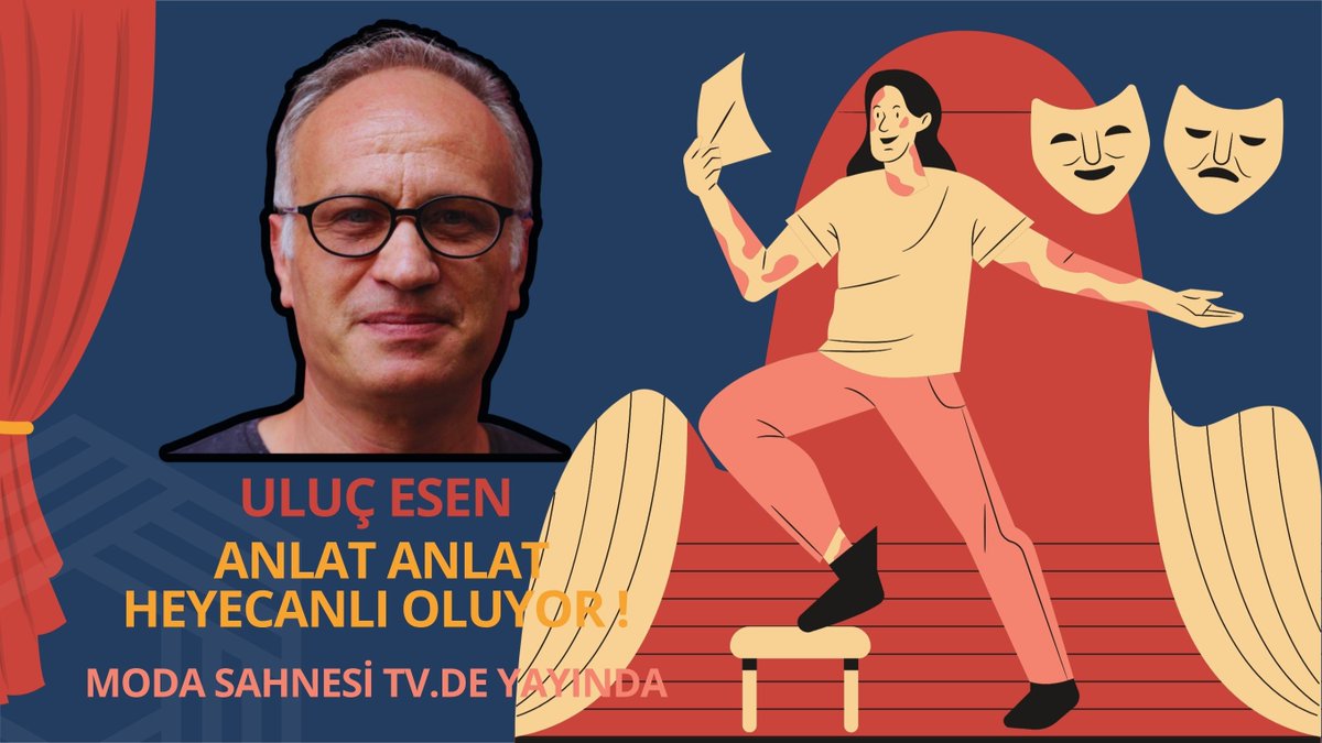 Uluç Esen ile tiyatro terimleri ve tarihi üzerine bir video serisi Anlat Anlat Heyacanlı Oluyor , moda sahnesi TV. de yayında.
youtu.be/Y0TfVuDM4h0