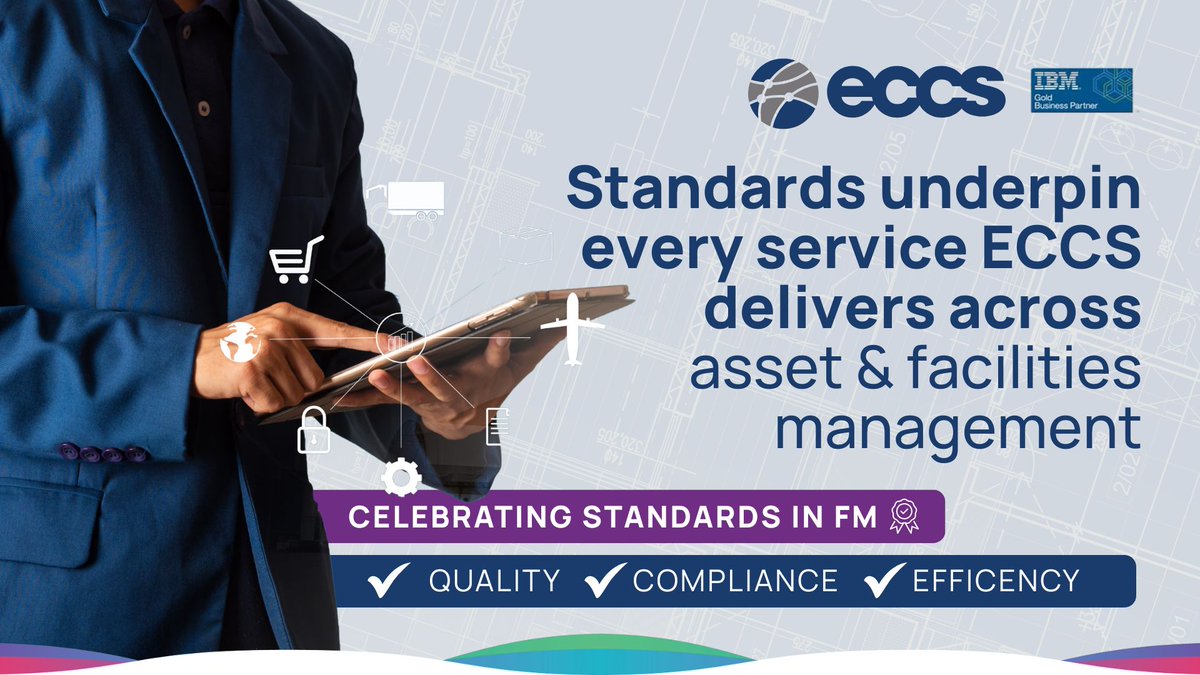ECCS_Ltd's tweet image. Standards are key to safety and efficiency. On #WorldStandardsDay, we celebrate the role they play in asset and facilities management.
At ECCS, we align with top frameworks for excellence.
Learn more: +44 (0)117 403 2352
#compliance #softwaredevelopers