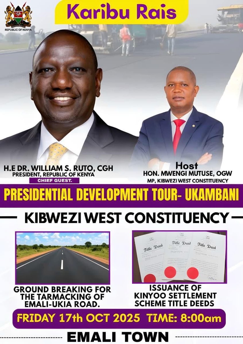 Hon. Mwengi Mutuse, OGW tweet media