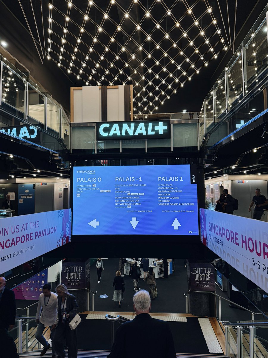 A começar mais um dia no MIPCOM, um dos maiores mercados internacionais de conteúdos 😉

#APIT #APITV #MIPCOM #market #event #audiovisual #independentproducers