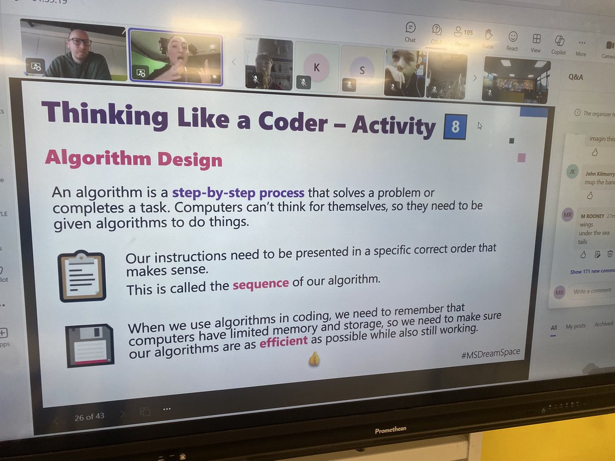 Our Dream Space Ambassadors had a brilliant morning learning about coding with <a href="/MattyD_Edu/">Matty Davidson</a>  and <a href="/NeeveHyland/">Neeve Hyland</a> Thank you so much! <a href="/MicrosoftIre/">Microsoft Ireland</a> <a href="/W5_LIFE/">W5 LIFE</a>