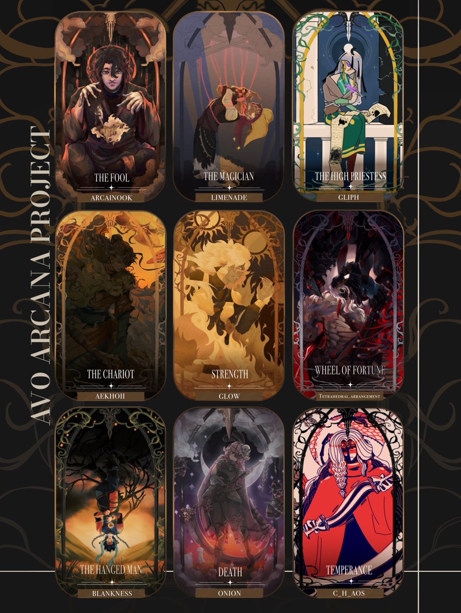 kai_mi01's tweet image. Check out the rest of the collection and the artists included + the creator of AVO: Take off and Landing by @/aikhoi_ on IG

#tarot #tarotcollection #originalcharacter
