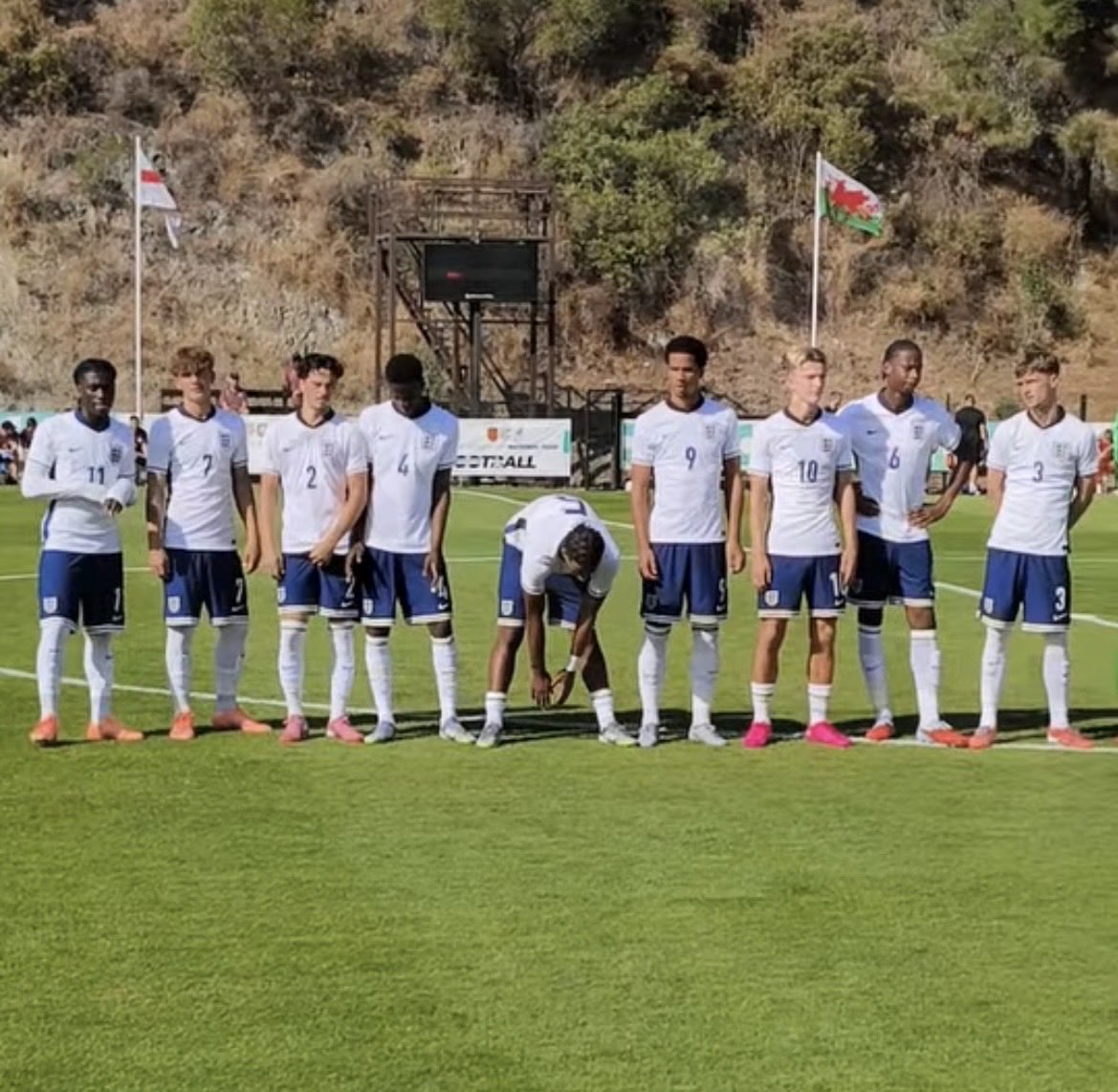 Our Team. 🏴󠁧󠁢󠁥󠁮󠁧󠁿

Max Dowman and Jeremy Monga on the end 👏

Divine Mukasa Number 9 🏴󠁧󠁢󠁥󠁮󠁧󠁿
Max Dowman Number 7 🏴󠁧󠁢󠁥󠁮󠁧󠁿
Jeremy Monga Number 11 🏴󠁧󠁢󠁥󠁮󠁧󠁿
Jesse Derry Number 10 🏴󠁧󠁢󠁥󠁮󠁧󠁿