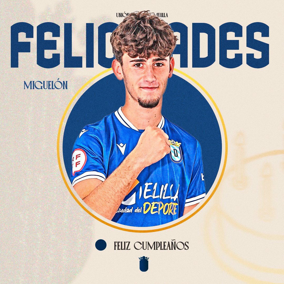 🎂¡Hoy estamos de celebración en nuestro #juvenilDH! 

🥶Nuestro jugador Miguelón cumple años hoy! 

🥳¡Desde el club te deseamos un feliz día, Miguelón!🔝⚡
