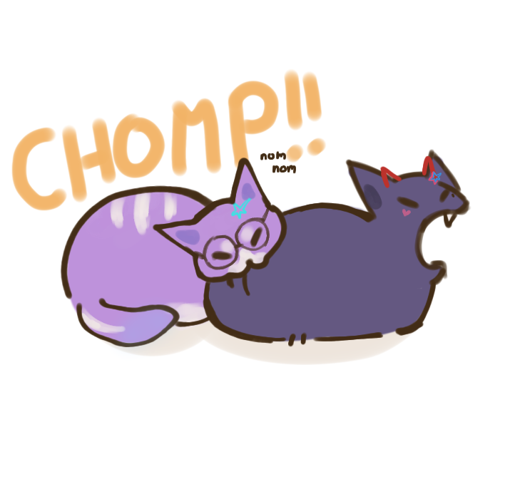 chchamaruuuu's tweet photo. Nomnom

#MichiMochiArt #Noombart https://t.co/KlRMAemQyz