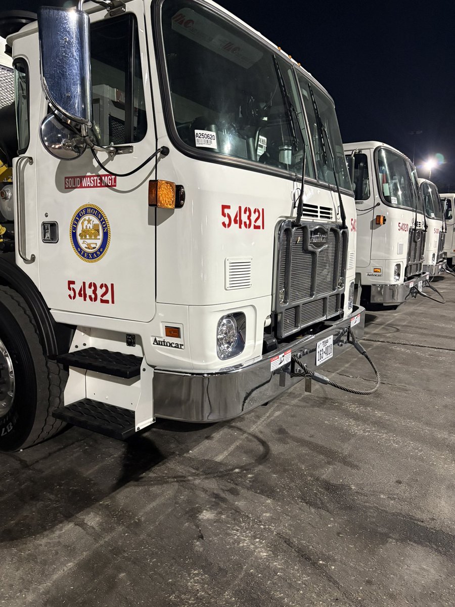 Remember all the recycling delays Houston’s been dealing with? Well brand new trucks are rolling out today. This is the second batch the city’s added to keep pickups on time. 

I’ll have more coming up on <a href="/KHOU/">KHOU 11 News Houston</a> 11 Morning News!