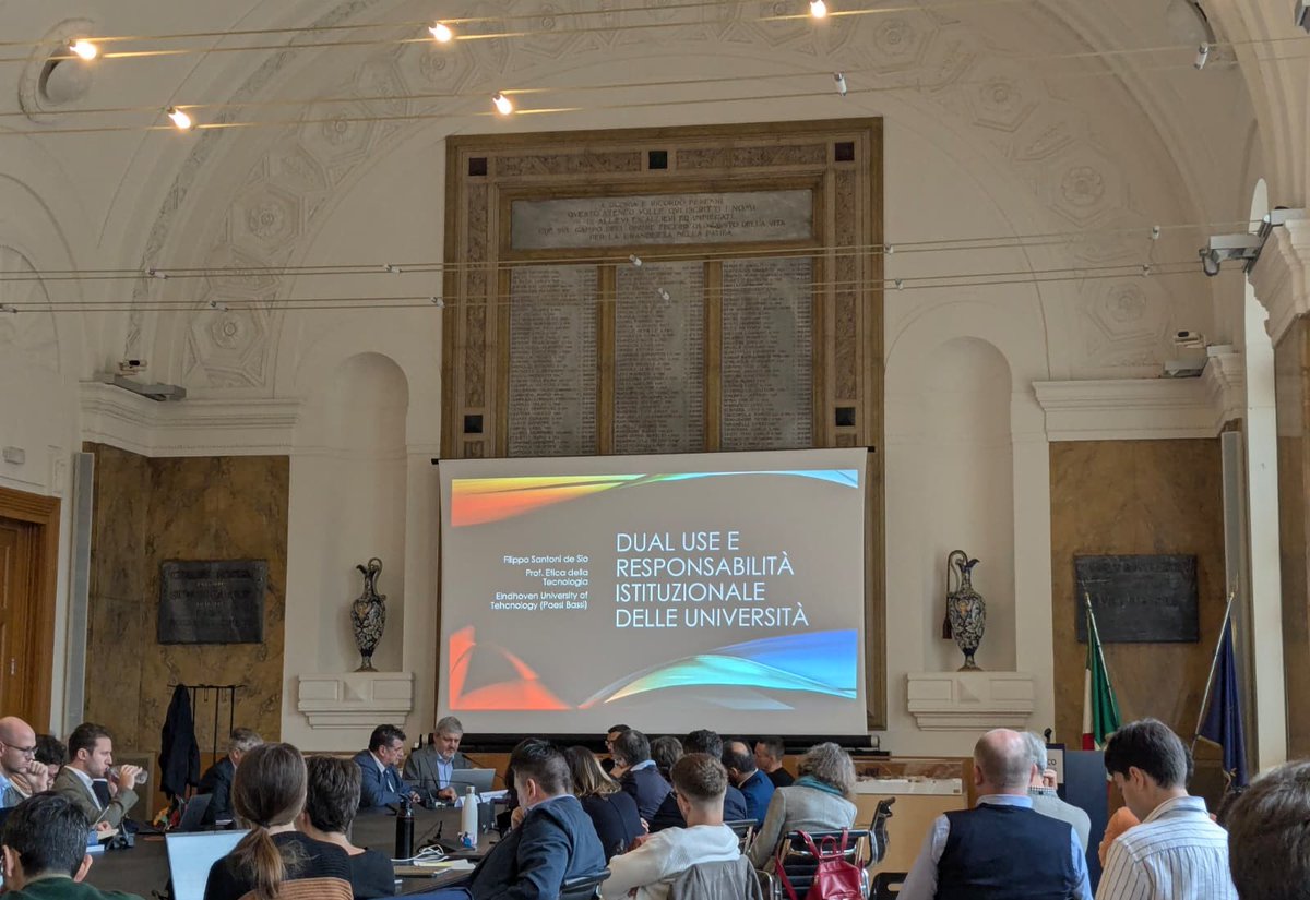A day of deep reflection on complex but essential issues for research — and beyond.
Thanks to all speakers and participants of the workshop “Dual-use technologies in academic research” for an open and inspiring dialogue!

#Research #Ethics #Innovation #DualUse #AcademicDialogue