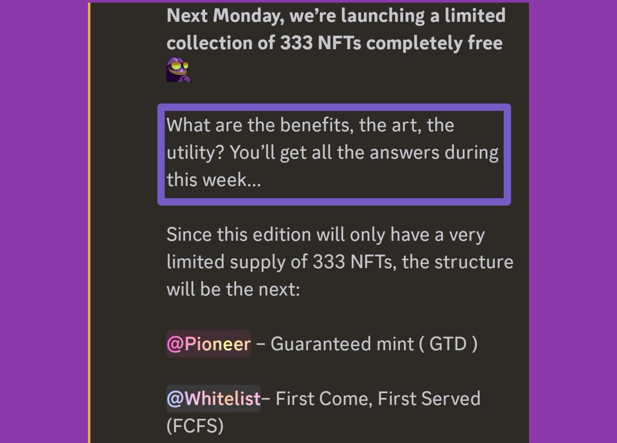 Berrhyle's tweet image. @monad airdrop claim portal is opening today.
In some hours we'll find out if we're gonna party or if we're gonna crashout lmao.
@MrogMovement is gonna be having a testnet mint next week.
Total supply :333 &lt;bullish&gt;
I'll be giving away some pioneer spots today.
Pioneer role…