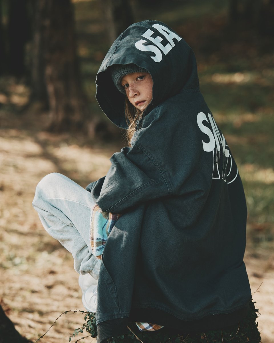 WIND AND SEA ウォームシェルパッドフーディージャケット WIND AND SEA