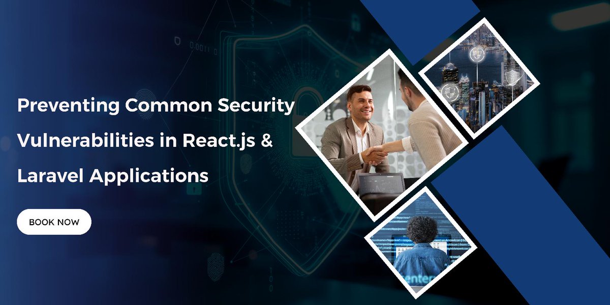 SEO_Expert_Andy's tweet image. Preventing Common Security Vulnerabilities in React.js and Laravel Applications - apsense.com/article/855865…
#laravelbackend #laravelframework #webdevelopmentriyadh #webdevelopmentagency