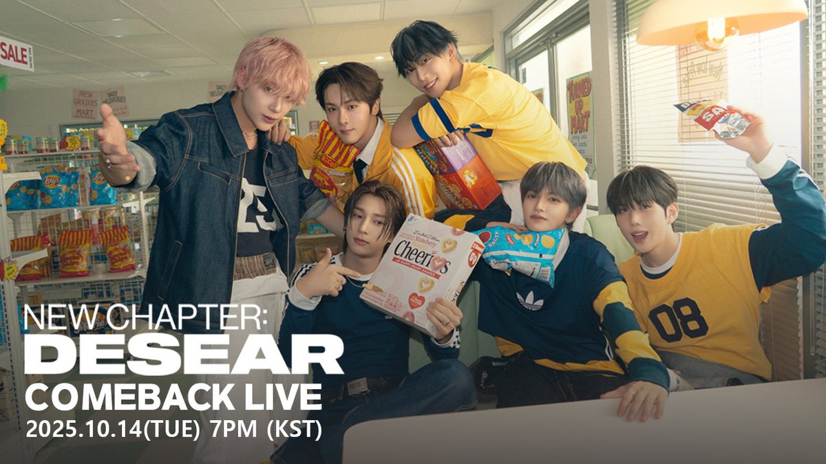 [🔴LIVE] 

BAE173 [NEW CHAPTER : DESEAR] COMEBACK LIVE ⚡

🔗 youtube.com/watch?v=-s5erR…

#BAE173 #비에이이173 
#TurnedUp 
#NEWCHAPTER_DESEAR