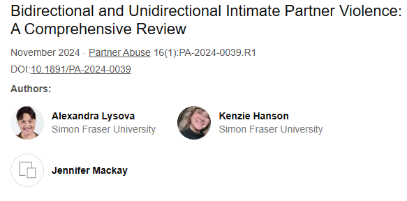 Violencia de pareja bidireccional y unidireccional: una revisión exhaustiva
La IPV es más a menudo bidireccional que unidireccional.
La violencia de pareja unidireccional perpetrada por mujeres sigue siendo más alta que la perpetrada por hombres.
Cosas que pasan