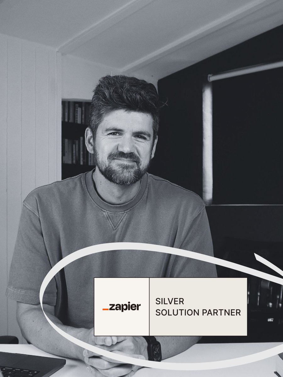 Excited for this: now officially a Zapier Silver Solutions Partner! 

One thing I always stress when it comes to getting automations up and running: meeting teams where they are. 

Migrating to a tool of my choice is great for me but a huge lift for clients. When we kick off