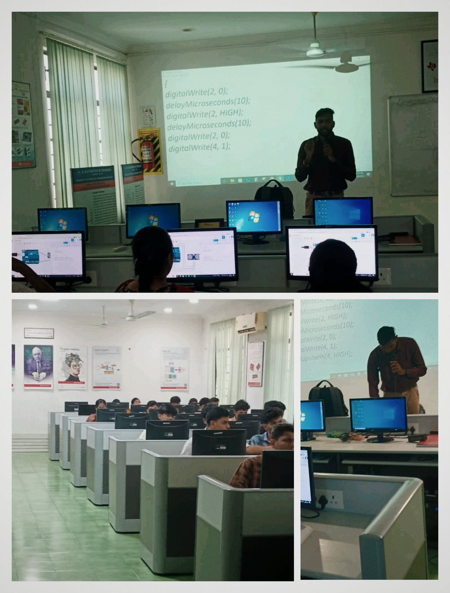 RoboRAM7's tweet image. The Value Added Course on Embedded Systems at Dr. N.G.P. Institute of Technology, Coimbatore, concluded successfully! ⚙️
Expertly organized by Mrs. Ragavi & her student team, the course empowered students with hands-on skills in embedded design. 💡
#EmbeddedSystems #Innovation