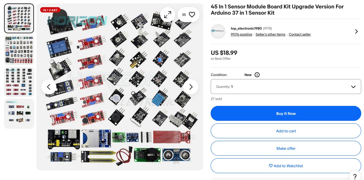 BoganBits's tweet image. If you want to get started in electronics for dirt cheap
Search on ebay or aliexpress for:
"breadboard kit" (note the power supply)
"raspberry pi pico h" (the one with the pin headers)
"arduino sensor kit" (works with raspberry pi pico)
1st is enough but 2 and 3 are more fun