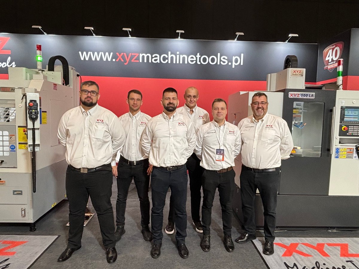 xyzmachinetools's tweet image. The XYZ team in Poland are set up and ready for Toolex 2025, an international Fair of Machine Tools, Tools and Processing Technology running from 14th–16th October. 

We&apos;ll demonstrate some of our products with ProtoTRAK and Siemens CNC controls. Say hello if you are visiting.