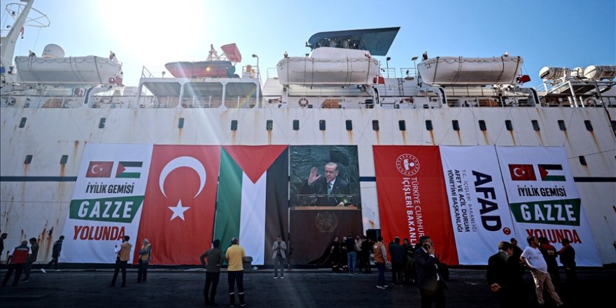 “İyilik Gemisi” 17. kez Gazze yolunda. 🇹🇷🇵🇸