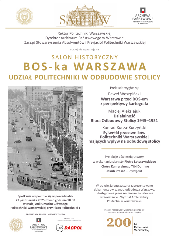 Jak <a href="/PW_edu/">Politechnika Warszawska</a> pomagała odbudować zrujnowaną stolicę? Już za tydzień realia powojennego miasta <a href="/warszawa/">Warszawa</a> przybliży spotkanie organizowane w ramach Salonów Historycznych  🏦 muzeum.pw.edu.pl/muzeum/Aktualn…