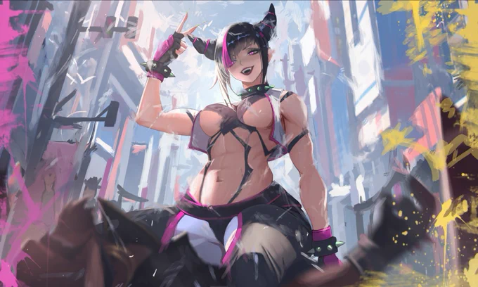 Fan art | Street Fighter - Juri Artist: