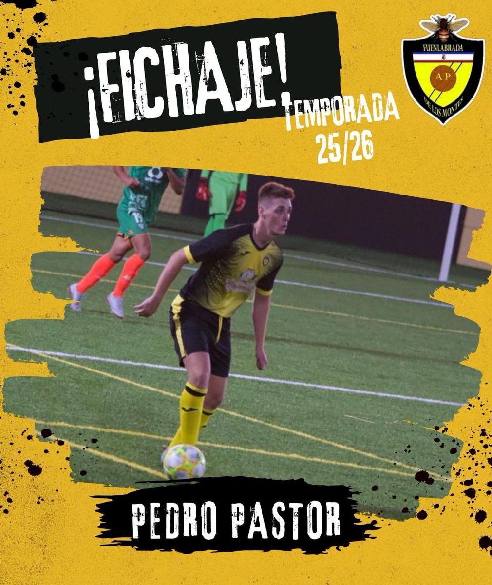 ⚠️

FICHAJE‼️

PEDRO PASTOR! ✍🏻✅

Pedro está de vuelta! 🫢👏

Pedro vuelve para ayudarnos a conseguir los objetivos. 

Pedro dejó huella en la AP en su anterior etapa y viene con muchas ganas de fútbol. 

!BIENVENIDO!

💛🖤

#temporada25/26  #vamosAP